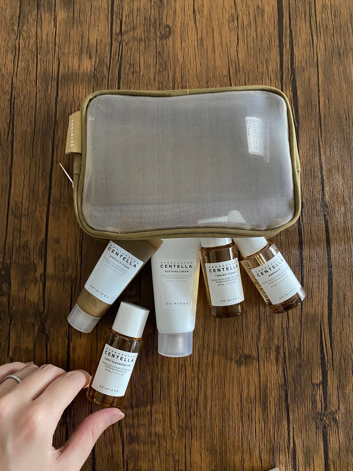 センテラ トラベルキット/SKIN1004/トライアルキットを使ったクチコミ(1枚目)