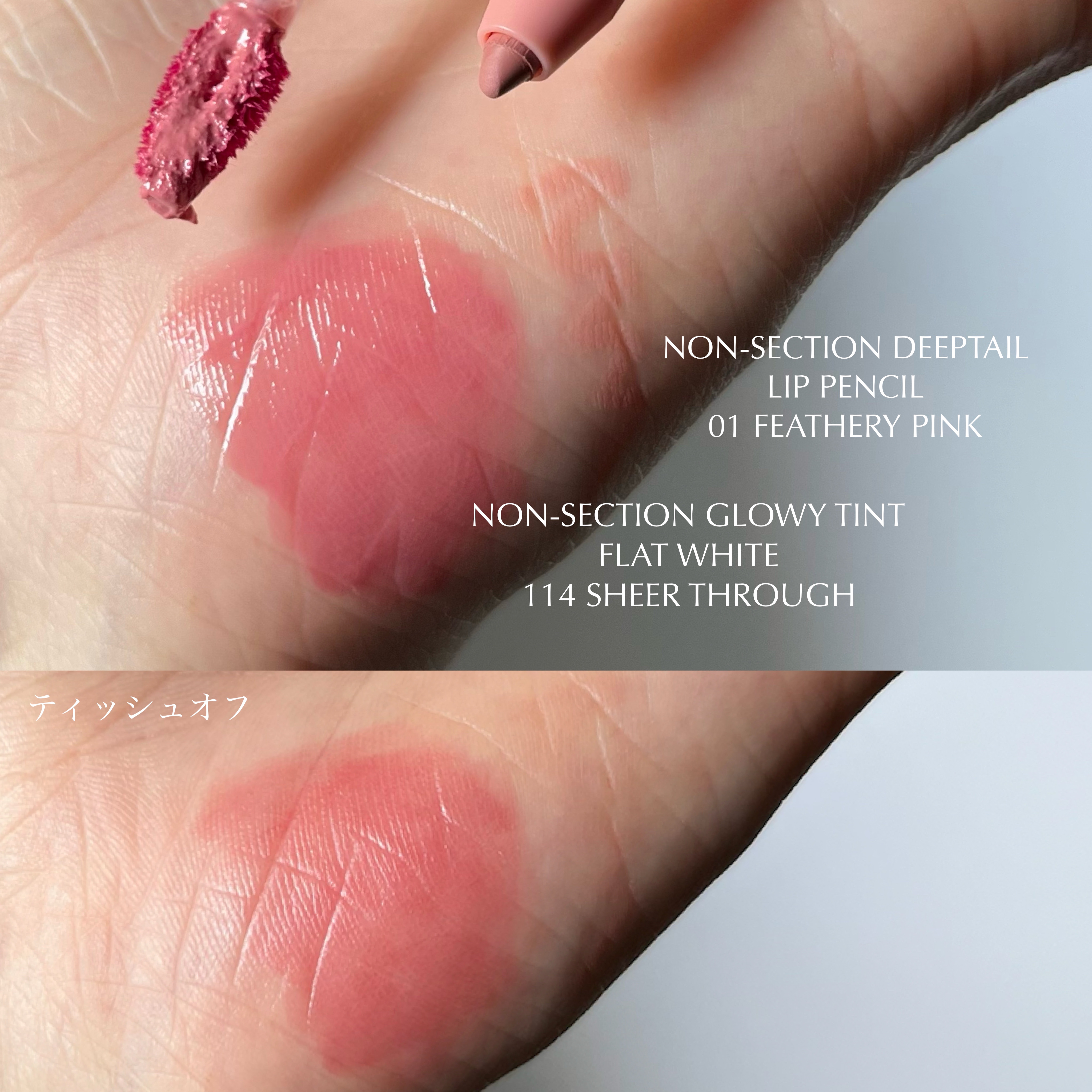 ノンセクション ディープテールリップペンシル/EQUMAL/リップライナーを使ったクチコミ（3枚目）