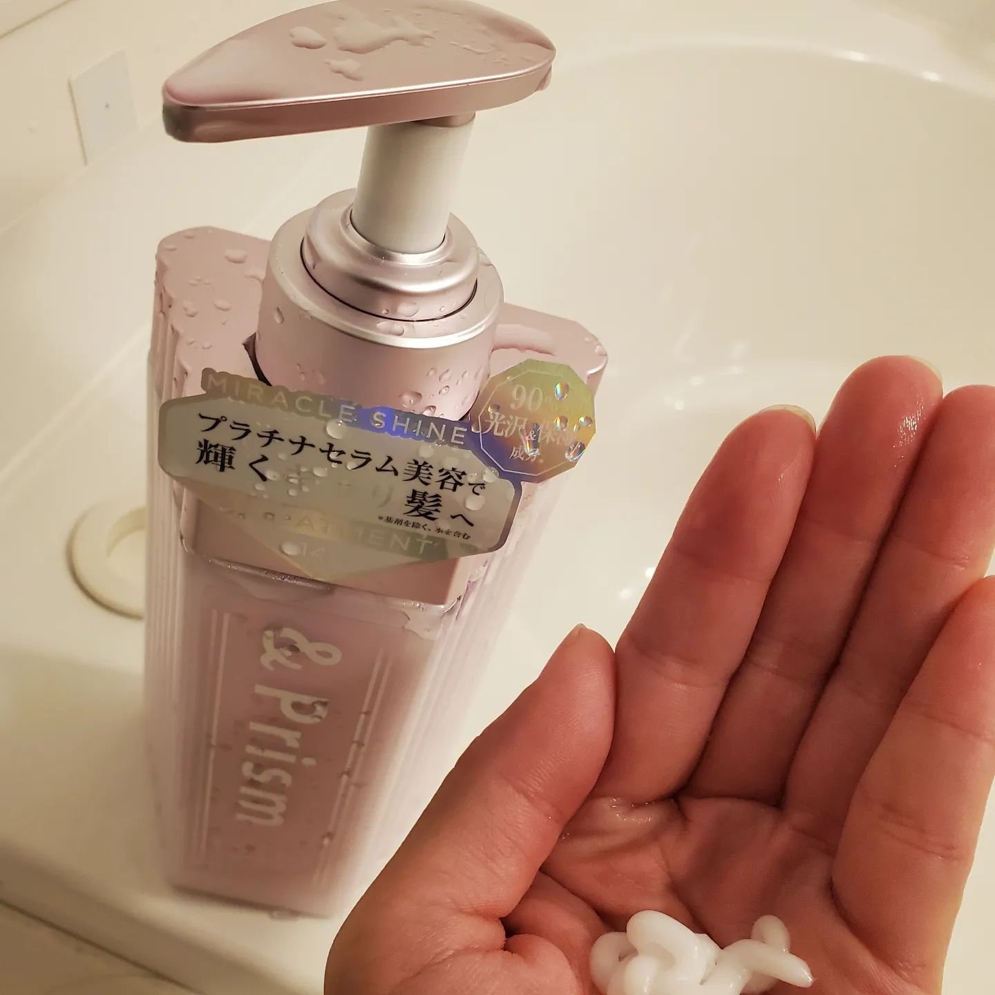 ミラクル シャイン シャンプー/ヘアトリートメント/&Prism/市販シャンプーを使ったクチコミ（3枚目）