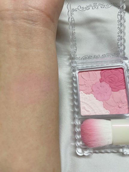 マットフルールチークス/キャンメイク/パウダーチークを使ったクチコミ(4枚目)