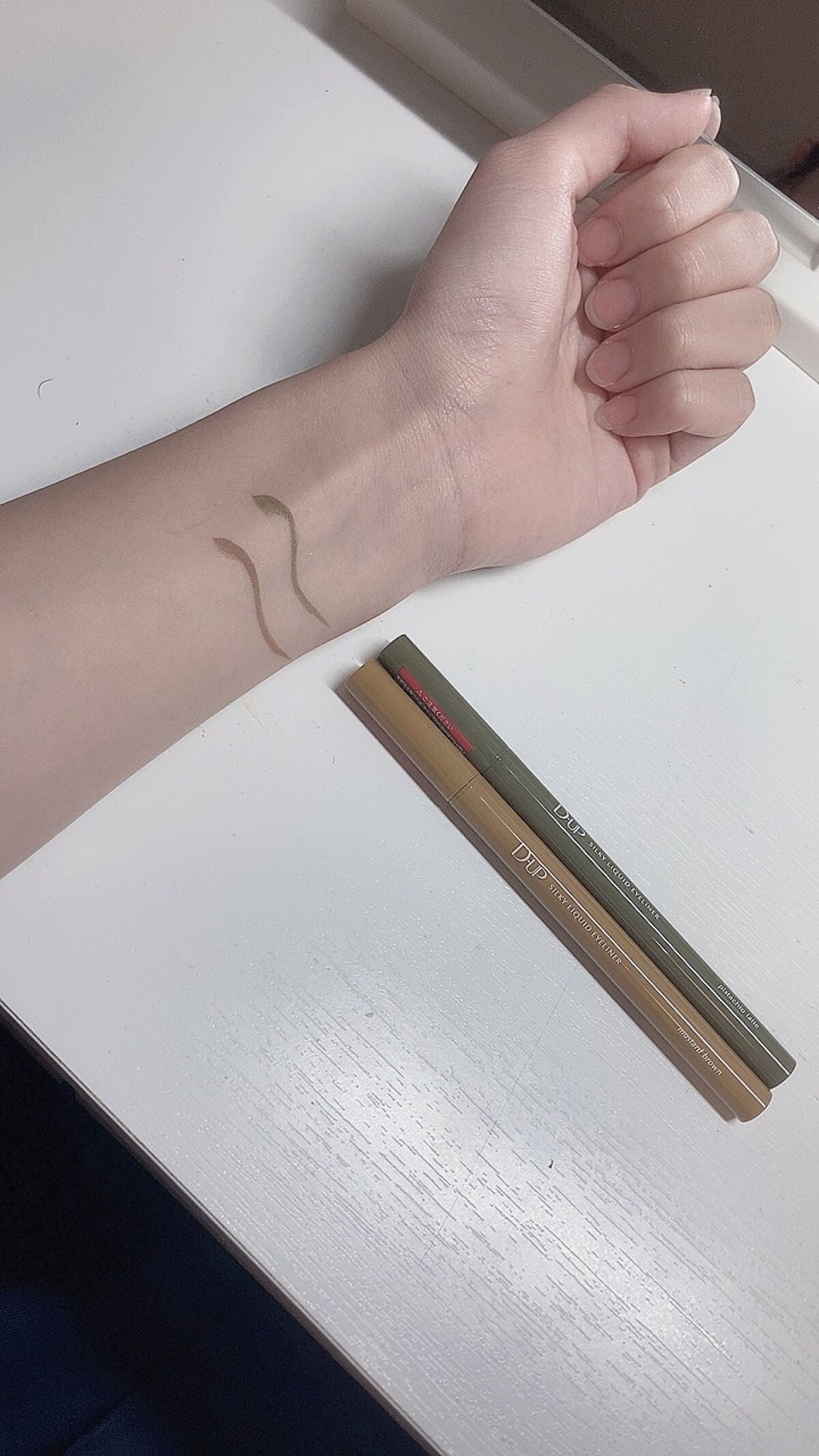 シルキーリキッドアイライナーWP/D-UP/リキッドアイライナーを使ったクチコミ(2枚目)