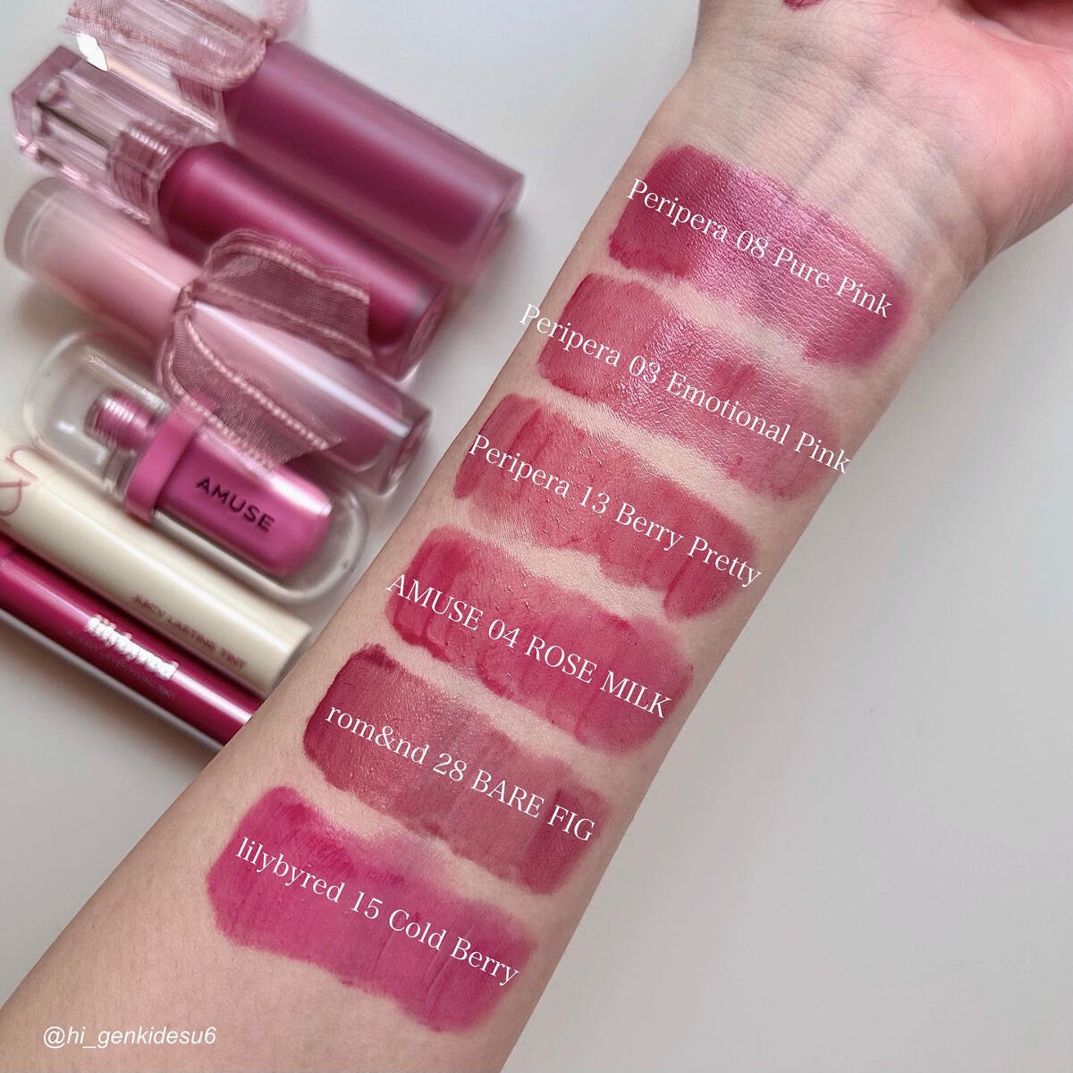 ウォーター ベアー ティント/PERIPERA/リップティントを使ったクチコミ（3枚目）