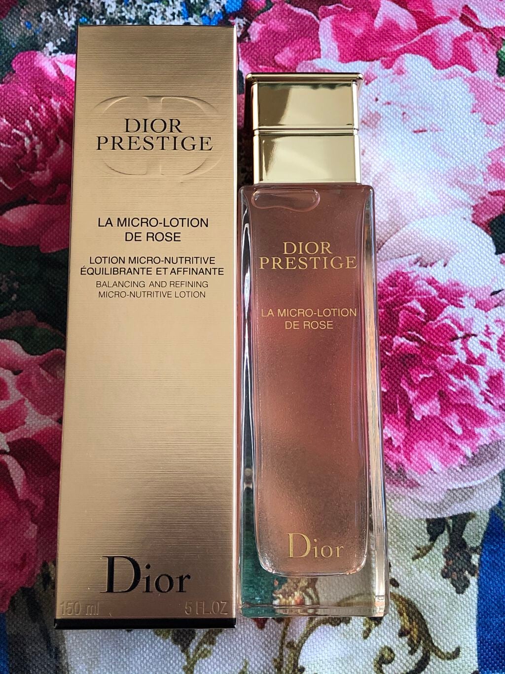 プレステージ ローション ド ローズ/Dior/化粧水を使ったクチコミ(1枚目)