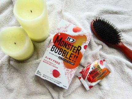 モンスターバブル スッキリFREE  6錠入/バブ/炭酸系入浴剤を使ったクチコミ(1枚目)