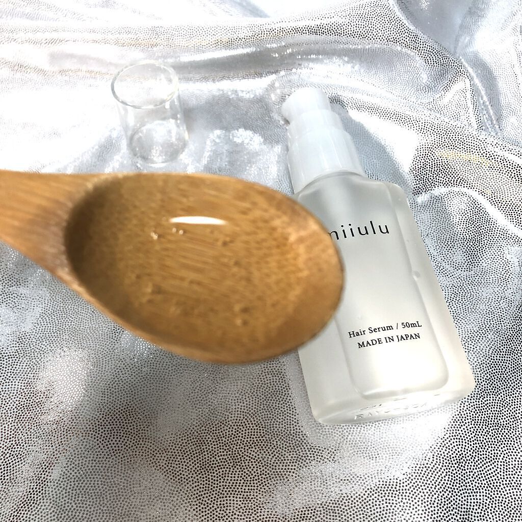 ヘアセラム/miiulu＜ミウル＞/アウトバストリートメントを使ったクチコミ（1枚目）