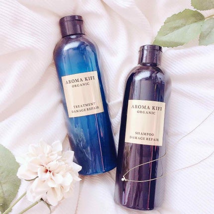 オーガニック シャンプー/トリートメント<ダメージリペア>/AROMA KIFI/シャンプー・コンディショナーを使ったクチコミ(1枚目)