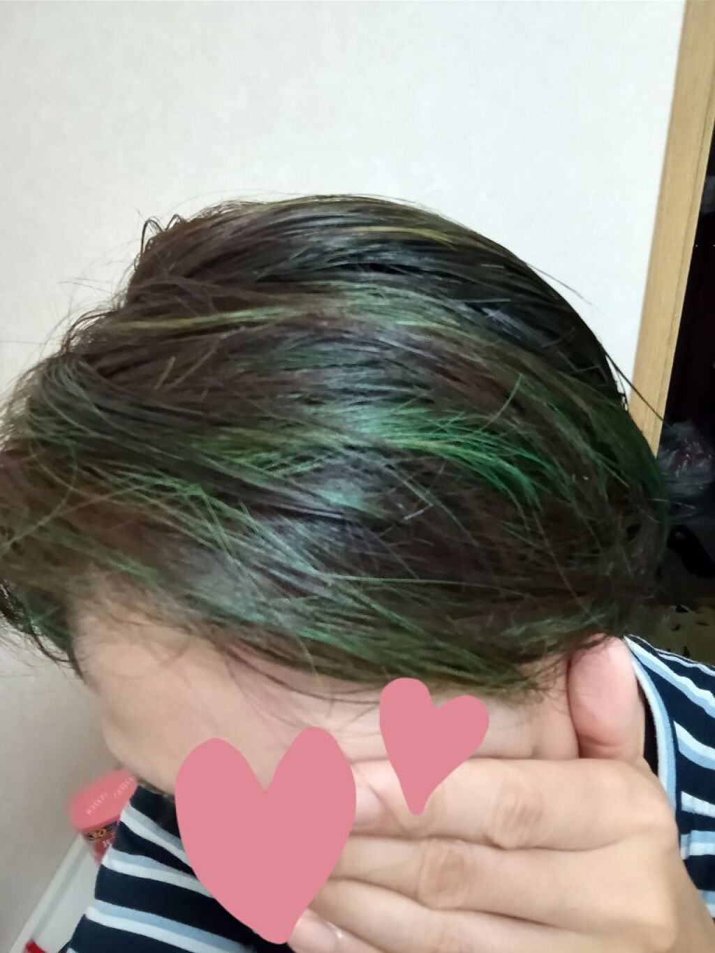 エンシェールズカラーバター ヘンプグリーン/エンシェールズ/ヘアカラーを使ったクチコミ（2枚目）