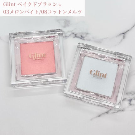 ベイクドブラッシュ/Glint/パウダーチークを使ったクチコミ(2枚目)