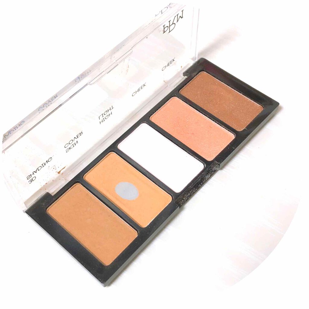 PRM3Dフェイスパレット/ビューティーワールド/パウダーチークを使ったクチコミ(1枚目)