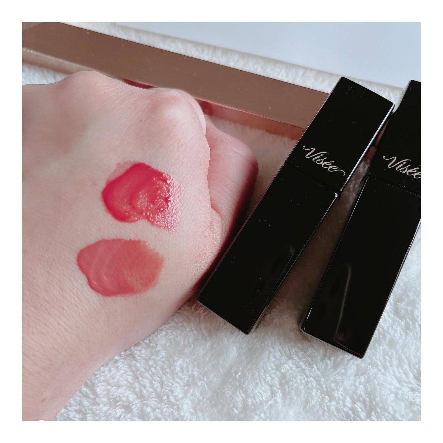 ネンマクフェイク リキッド/Visée/口紅を使ったクチコミ(3枚目)