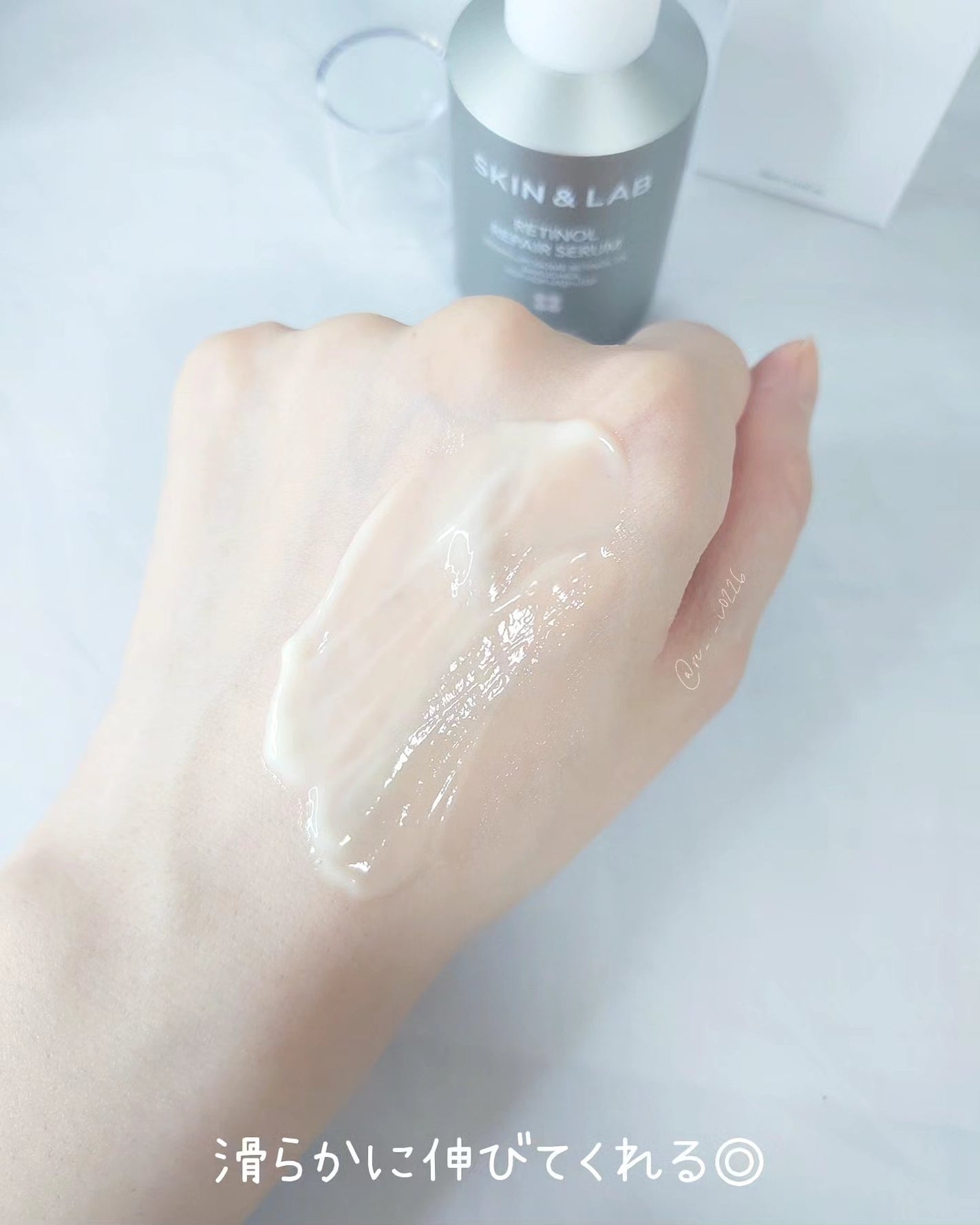 ヴィーガンリポソームレチノールセラム/SKIN&LAB/美容液を使ったクチコミ(6枚目)
