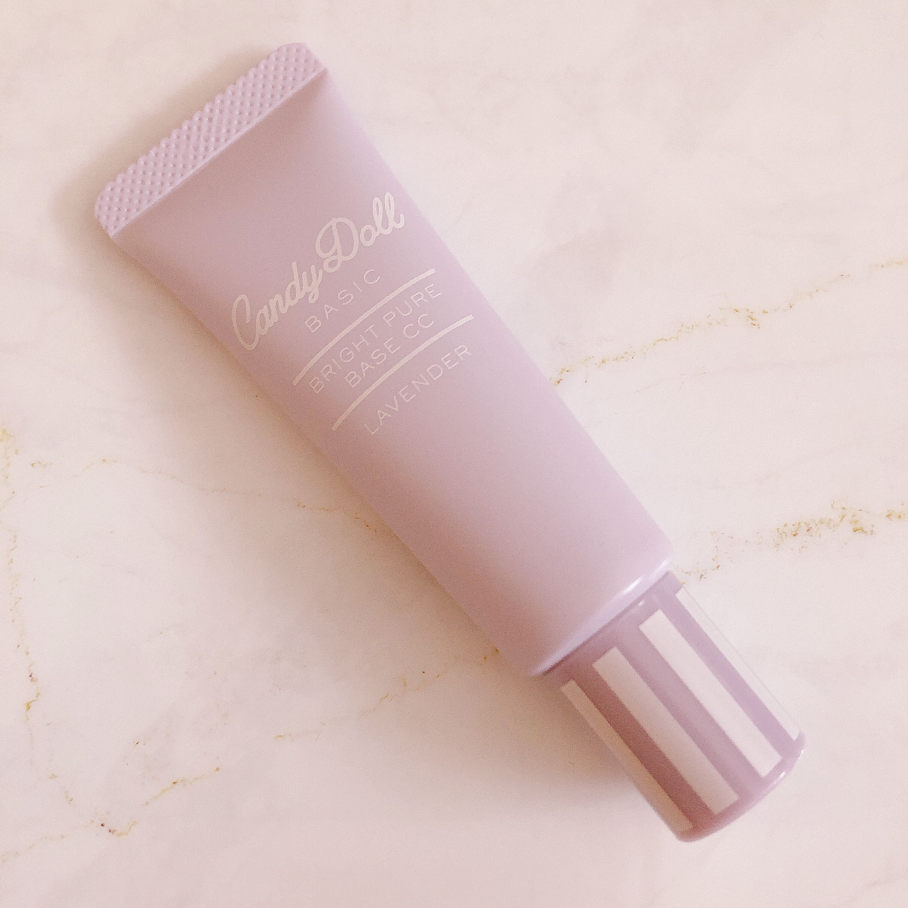 ブライトピュアベースCC ラベンダー/CandyDoll/CCクリームを使ったクチコミ（2枚目）