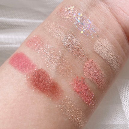 TWINKLE POP Pearl Flex Glitter Eye Palette/CLIO/アイシャドウパレットを使ったクチコミ(9枚目)
