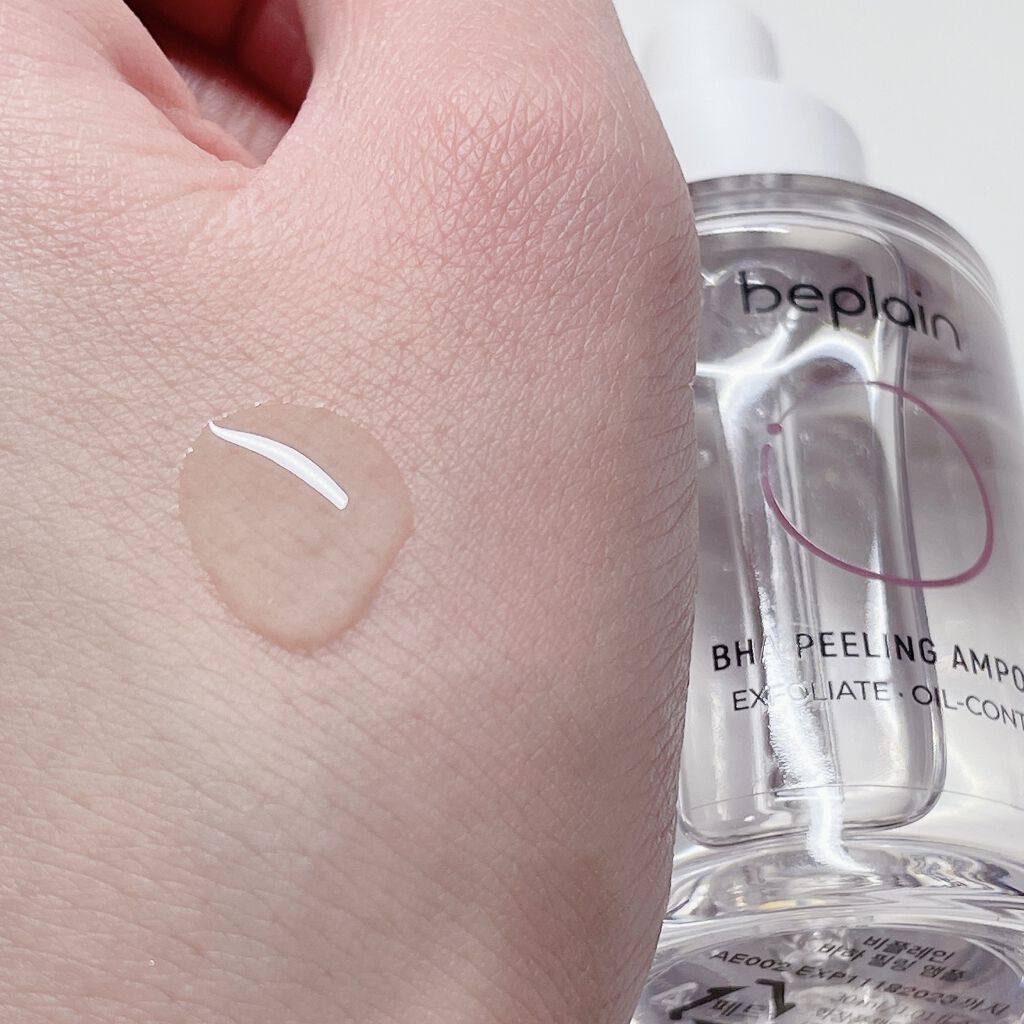 BHA ピーリングアンプル/beplain/美容液を使ったクチコミ（2枚目）