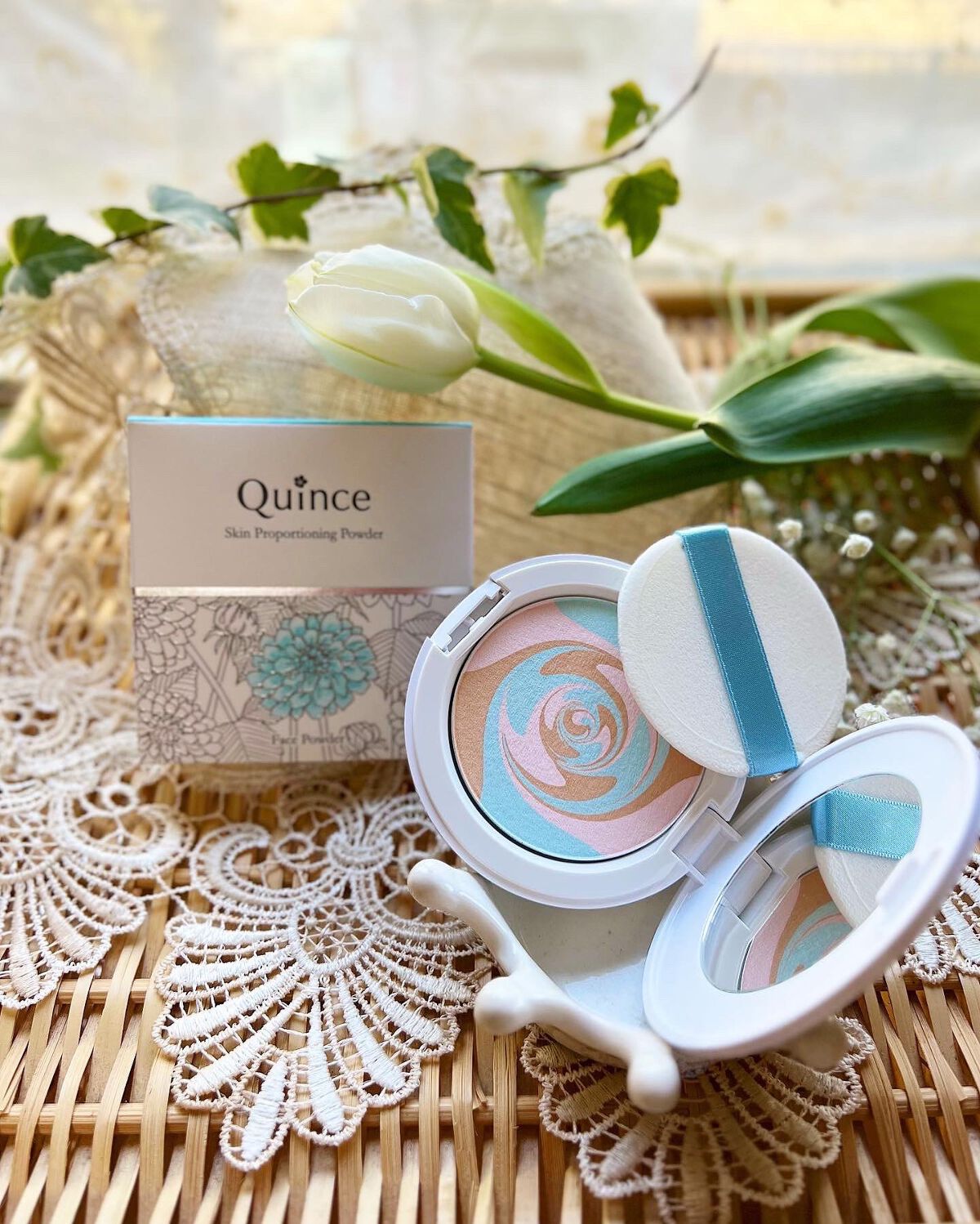 スキンプロポーショニングパウダー/Quince/プレストパウダーを使ったクチコミ(1枚目)