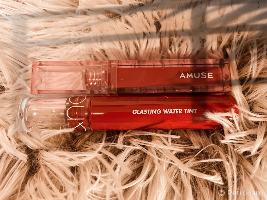 グラスティングウォーターティント/rom&nd/リップティントを使ったクチコミ(4枚目)