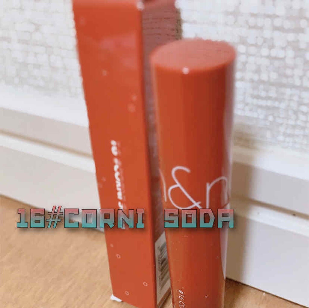 ジューシーラスティングティント/rom&nd/リップティントを使ったクチコミ(1枚目)