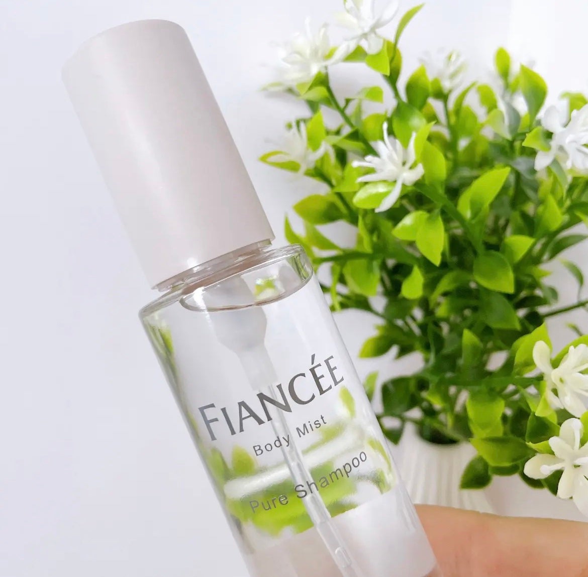 ボディミスト ピュアシャンプーの香り【パッケージリニューアル】/フィアンセ/香水(レディース)を使ったクチコミ(3枚目)