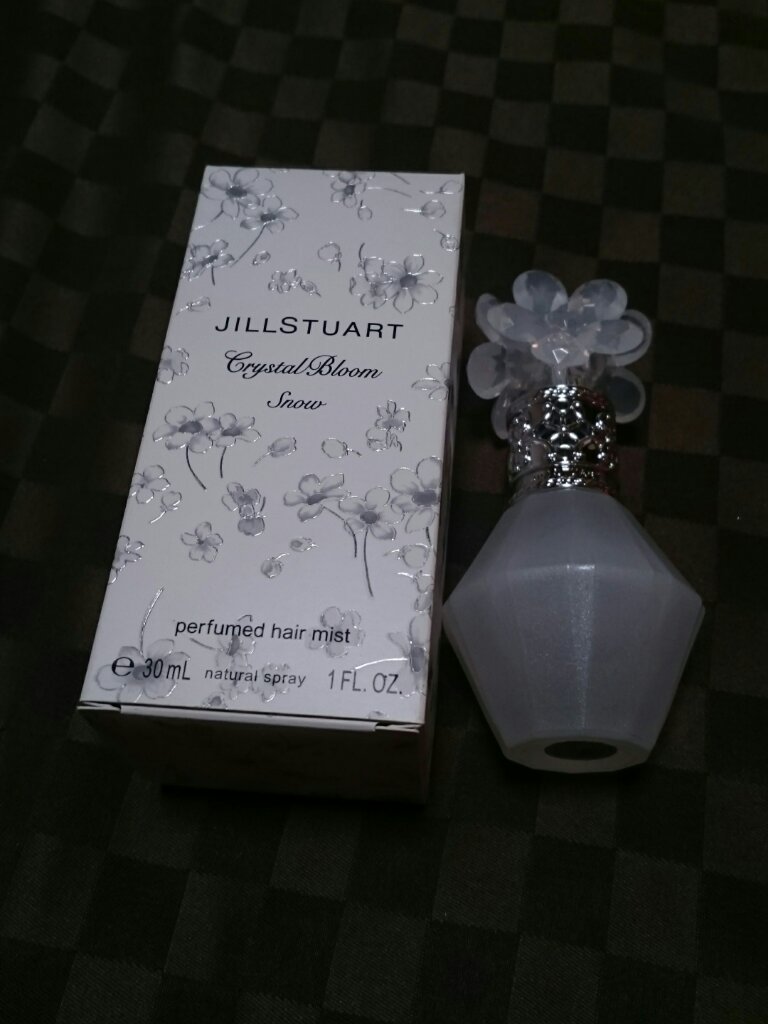 クリスタルブルーム スノー パフュームド ヘアミスト/JILL STUART/ヘアミストを使ったクチコミ（1枚目）