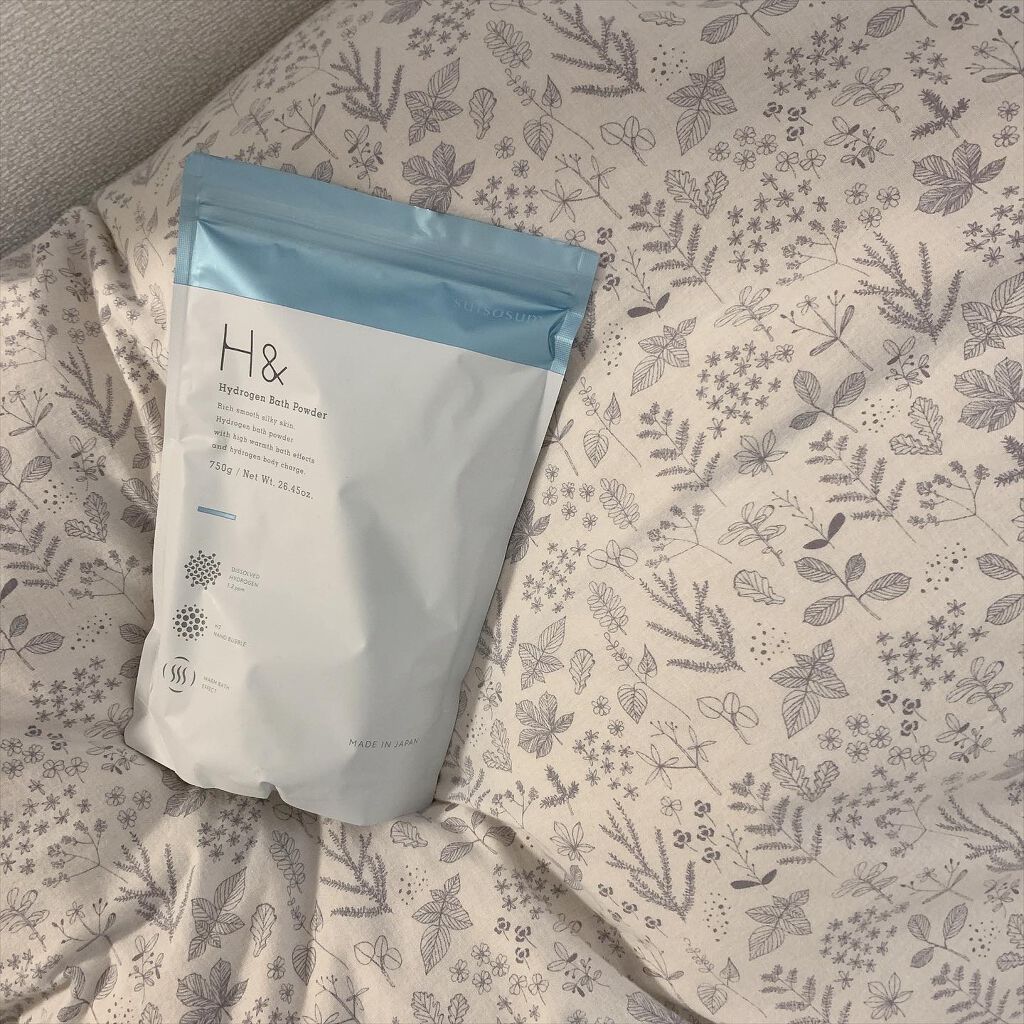 アッシュアンド 水素入浴剤/H&/無機塩系入浴剤を使ったクチコミ(1枚目)