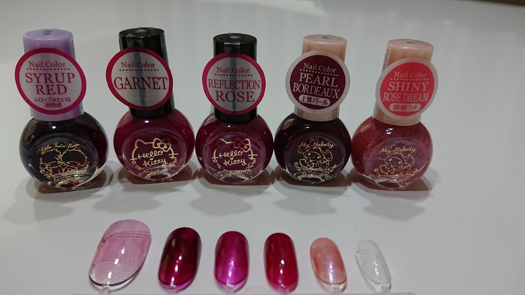 サンリオネイル/DAISO/マニキュアを使ったクチコミ(1枚目)