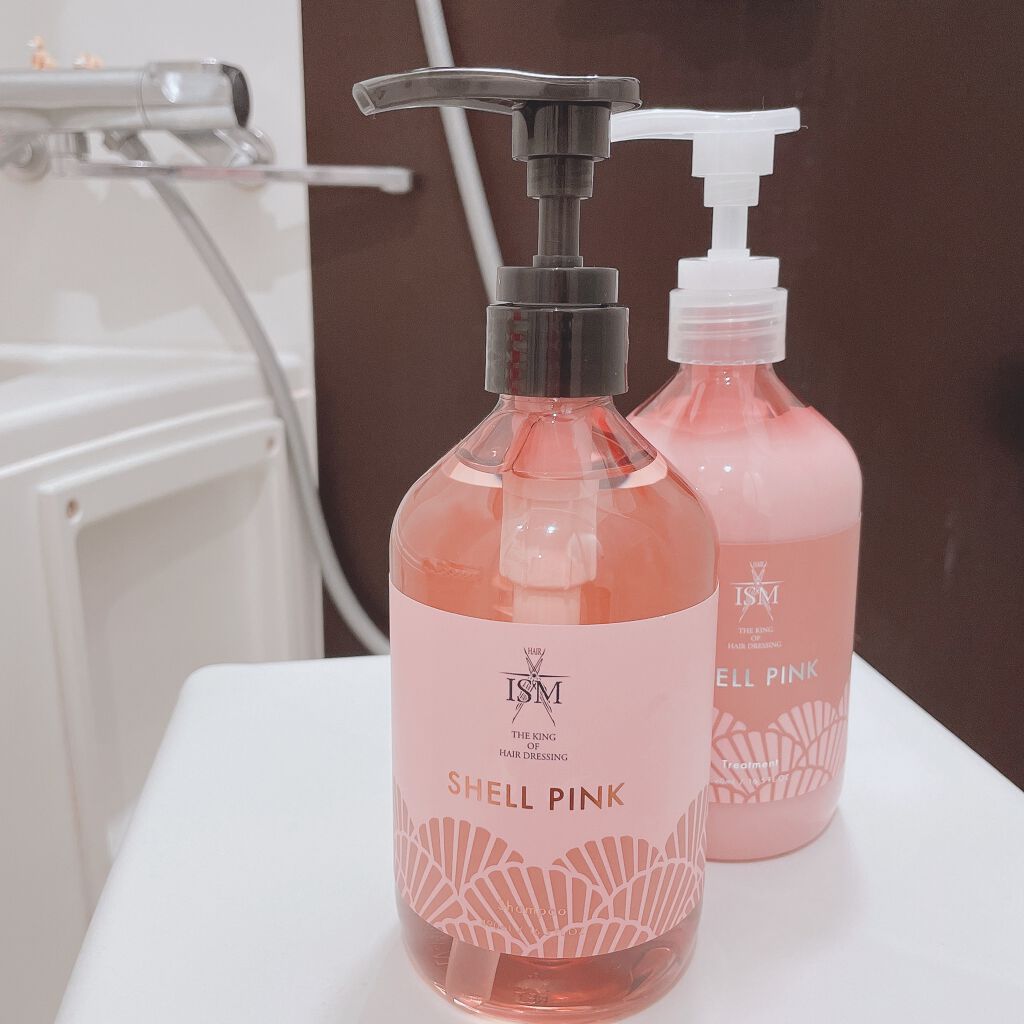 SHELL PINK シャンプー/トリートメント/ISM/市販シャンプーを使ったクチコミ(2枚目)