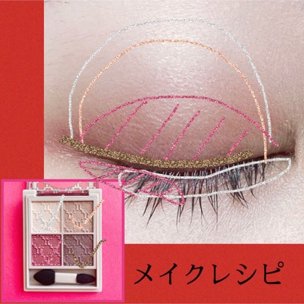 グロッシーリッチ アイズ N/Visée/アイシャドウパレットを使ったクチコミ(3枚目)