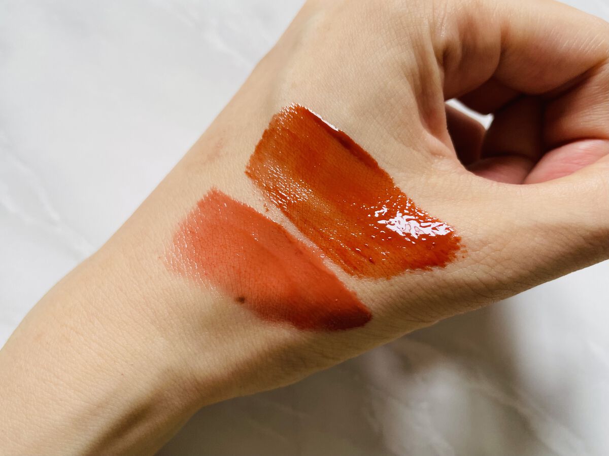 ムードインハンサーリキッドグロウ/hince/口紅を使ったクチコミ（3枚目）