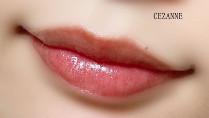 ウォータリーティントリップ/CEZANNE/リップティントを使ったクチコミ(4枚目)