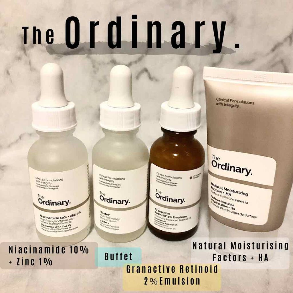 GR2エマルジョン/The Ordinary/美容液を使ったクチコミ（1枚目）