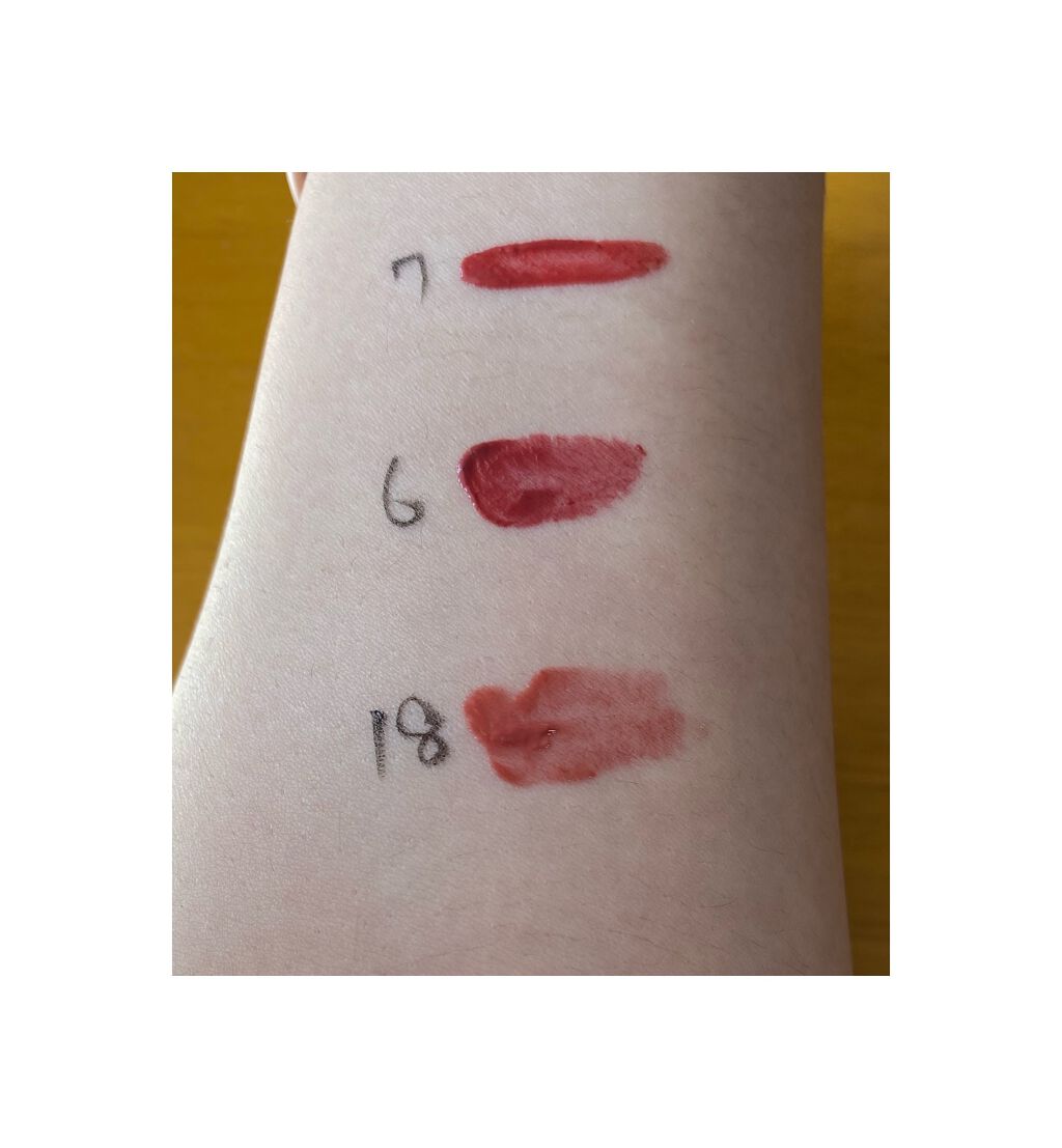 ジューシーラスティングティント/rom&nd/リップティントを使ったクチコミ（2枚目）