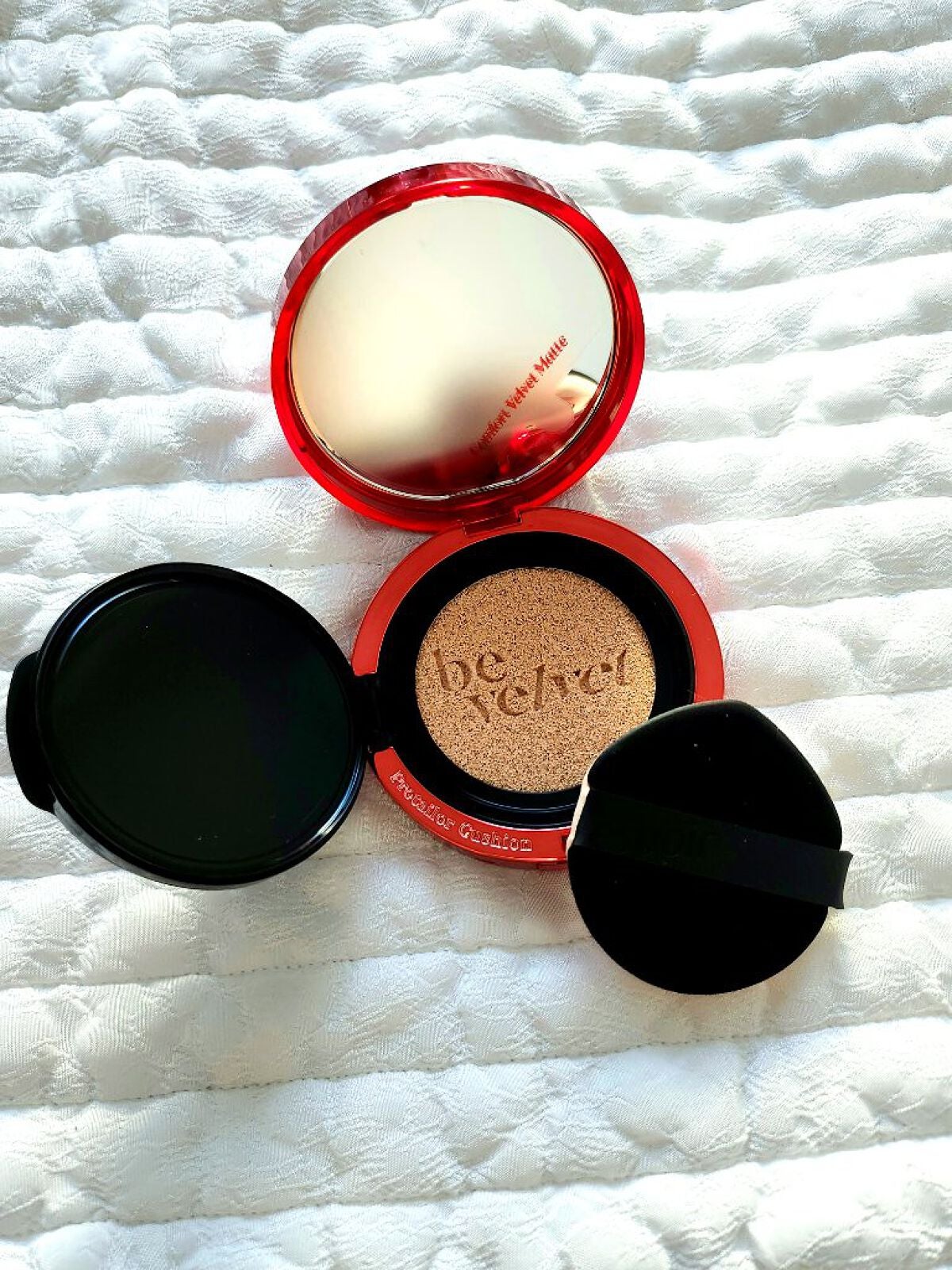 プロテーラービーベルベットカバークッション/espoir/クッションファンデーションを使ったクチコミ(2枚目)