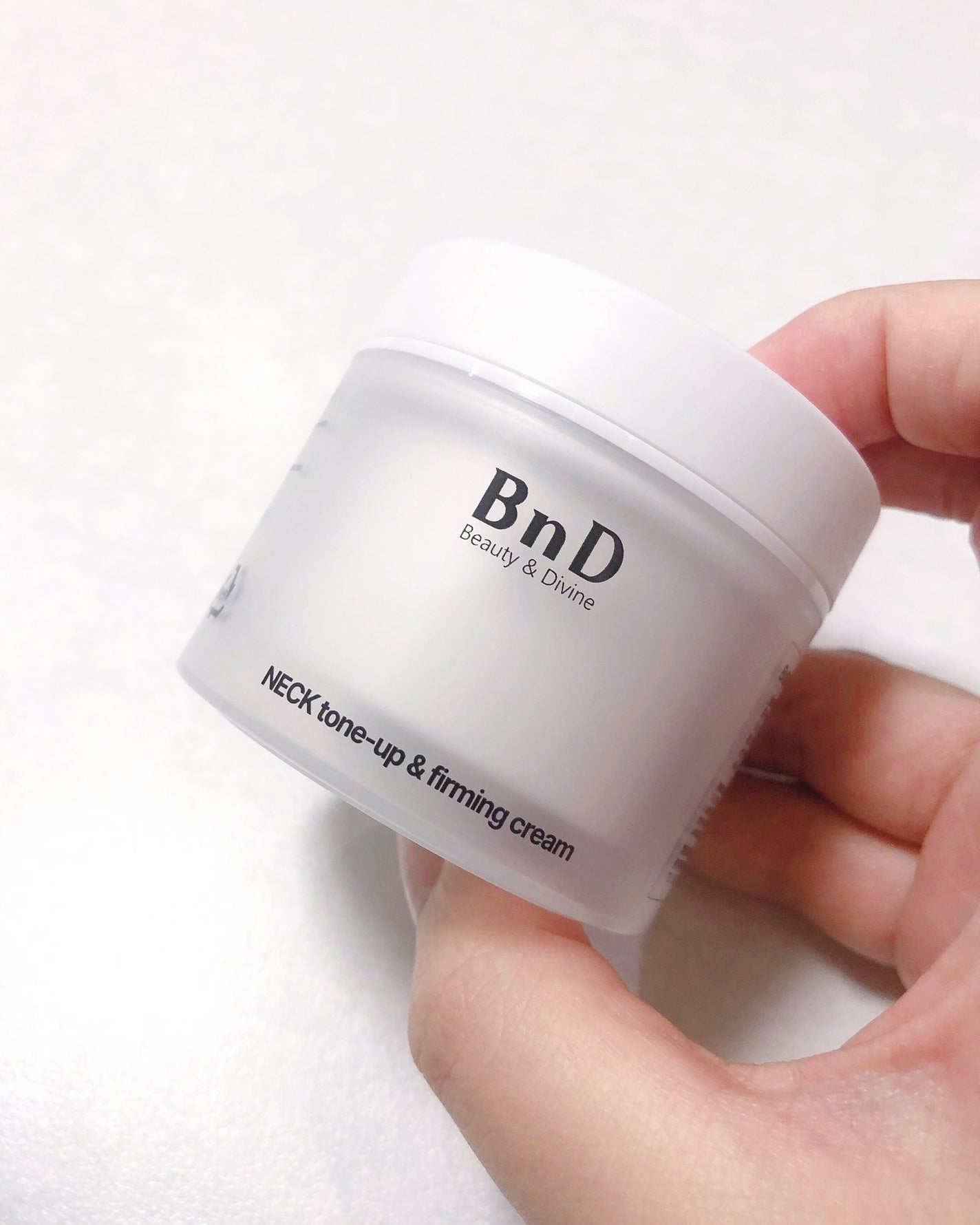 BnD ネックアイロン トーンアップ クリーム/BnD/ネック・デコルテケアを使ったクチコミ(6枚目)