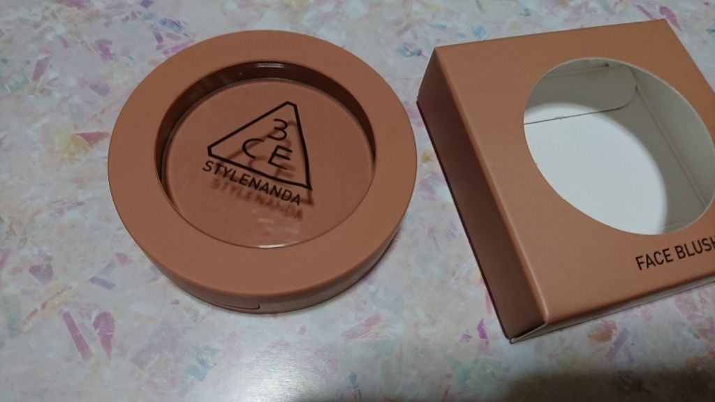 3CE フェイスブラッシュ/3CE/パウダーチークを使ったクチコミ（1枚目）