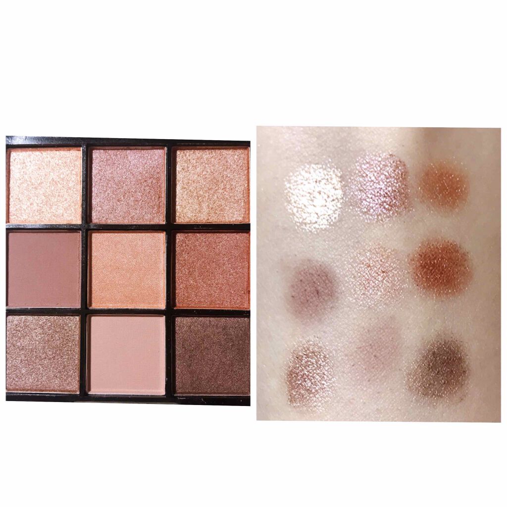 UR GLAM　BLOOMING EYE COLOR PALETTE/U R GLAM/アイシャドウパレットを使ったクチコミ（3枚目）