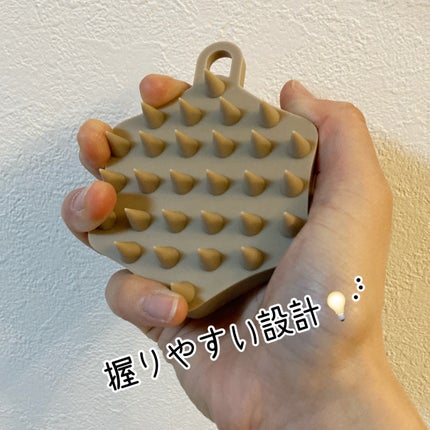 マッサージブラシ/ALLNA ORGANIC/スカルプブラシを使ったクチコミ(2枚目)