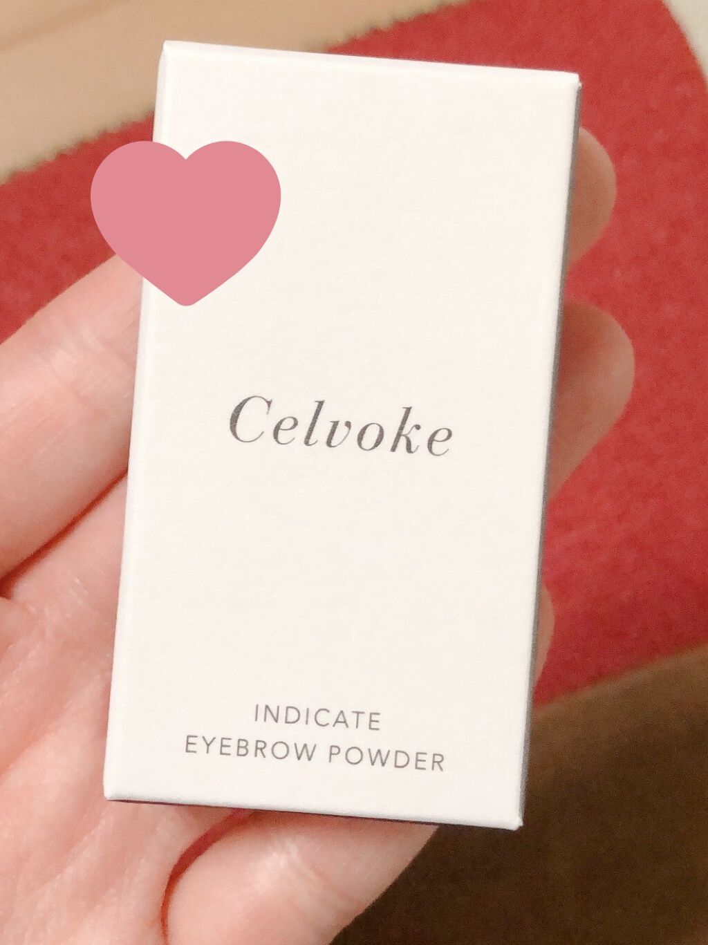 セルヴォーク インディケイトアイブロウパウダー 06 カッパーブラウン/Celvoke/パウダーアイブロウを使ったクチコミ（1枚目）