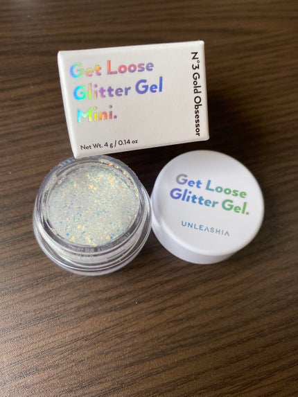ゲットルーズグリッタージェル/unleashia/グリッターを使ったクチコミ(4枚目)