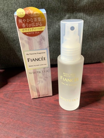 ボディミスト ホワイトティーの香り/フィアンセ/香水を使ったクチコミ(1枚目)