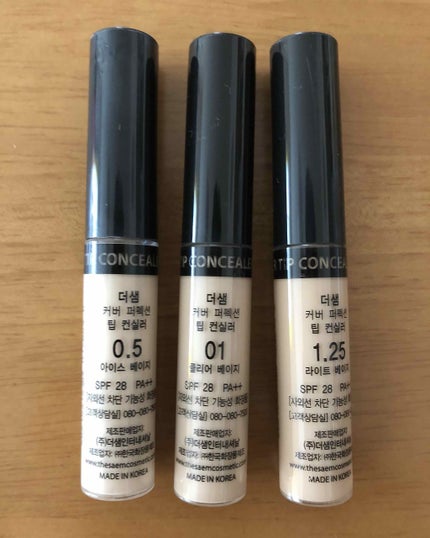 カバーパーフェクション チップコンシーラー/the SAEM/リキッドコンシーラーを使ったクチコミ(1枚目)