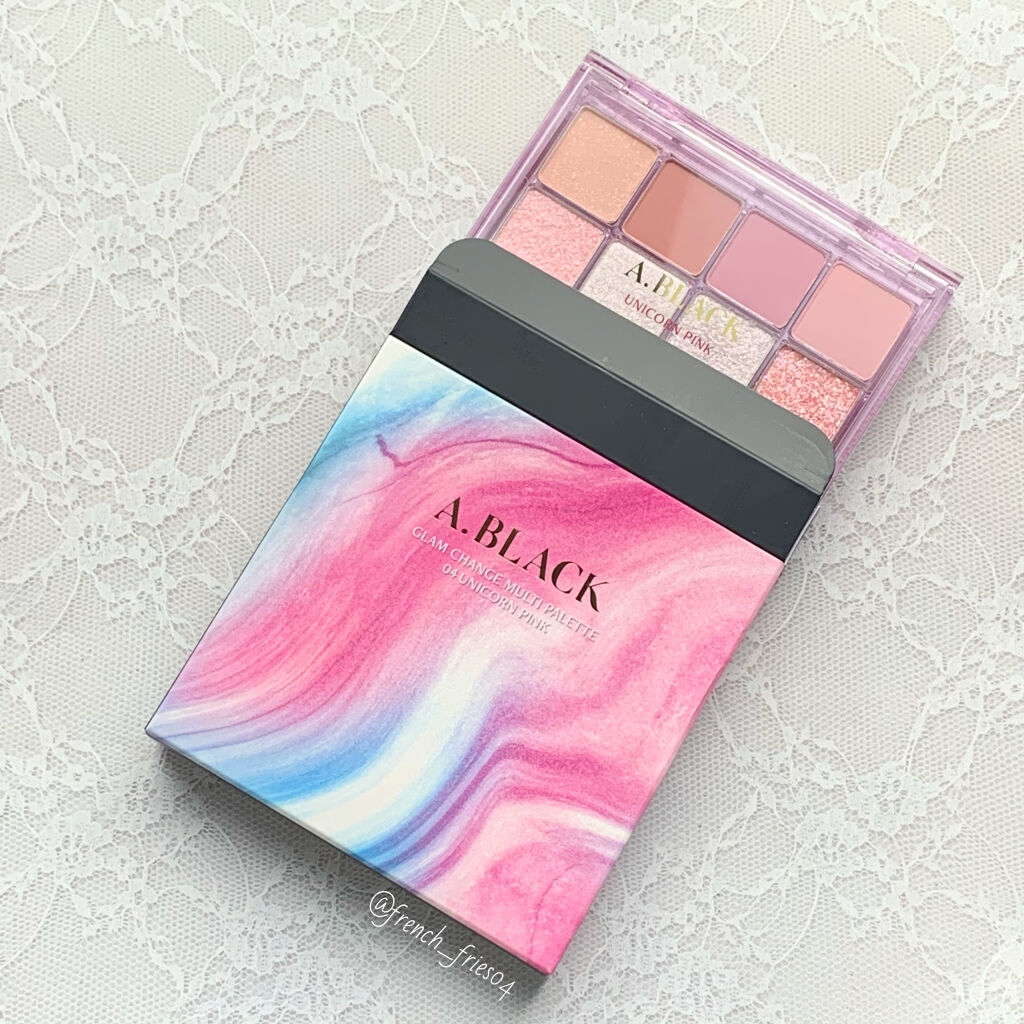 グラムチェンジマルチパレット/A.BLACK/マルチパレットを使ったクチコミ（2枚目）