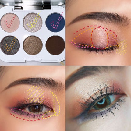 コネクト イン カラー アイシャドウ パレット × 6/M・A・C/アイシャドウパレットを使ったクチコミ(5枚目)