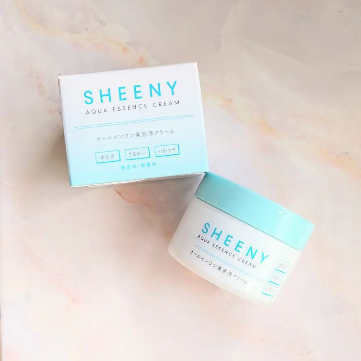 アクアエッセンスクリーム/SHEENY/フェイスクリームを使ったクチコミ（1枚目）