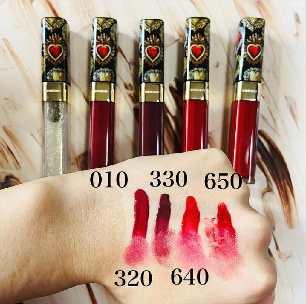 シャイニッシモ ハイシャインリップラッカー/DOLCE&GABBANA BEAUTY/口紅を使ったクチコミ(2枚目)