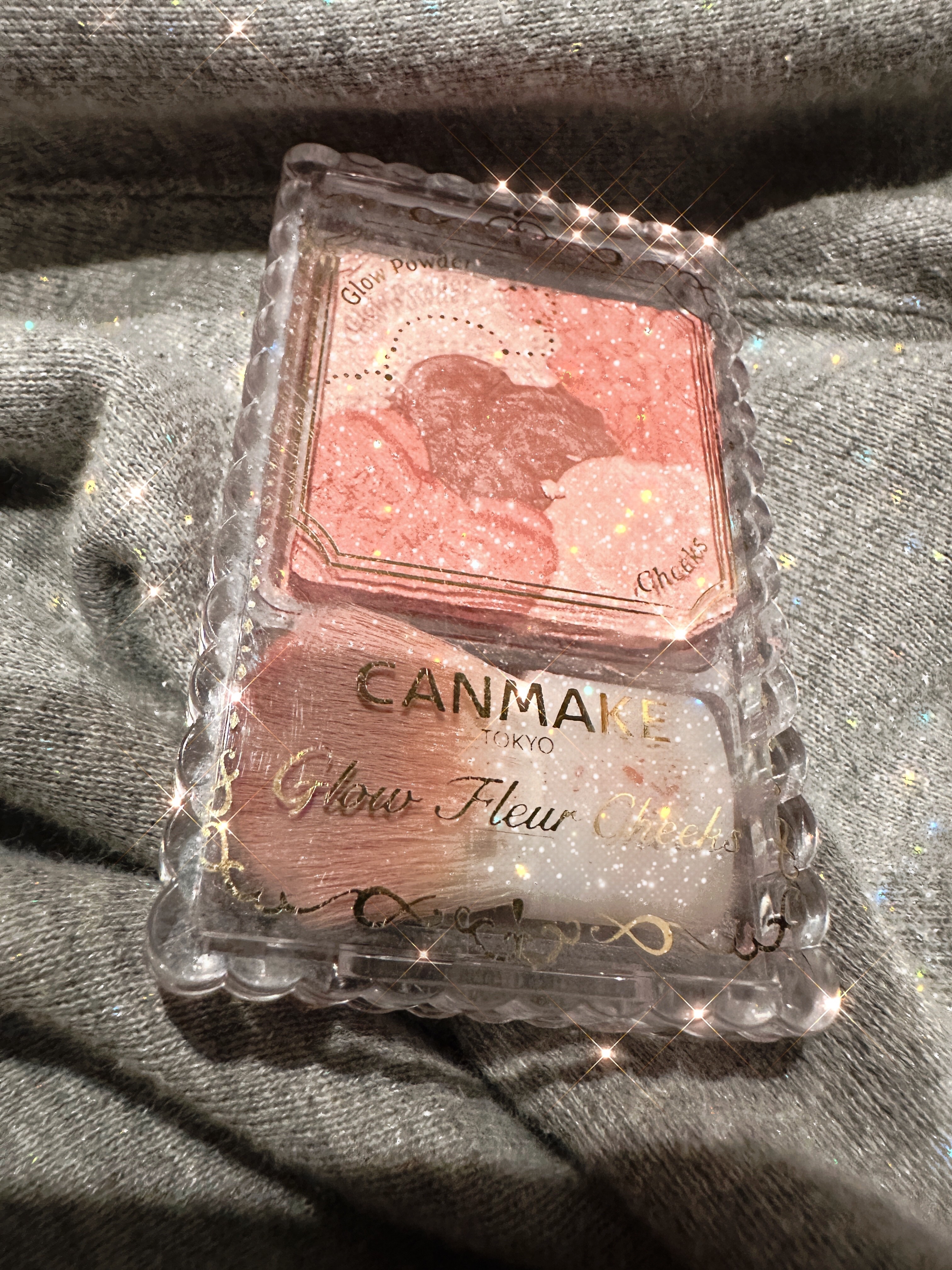 グロウフルールチークス/キャンメイク/パウダーチークを使ったクチコミ（1枚目）