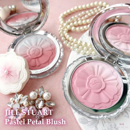 ジルスチュアート パステルペタル ブラッシュ/JILL STUART/パウダーチークを使ったクチコミ(1枚目)