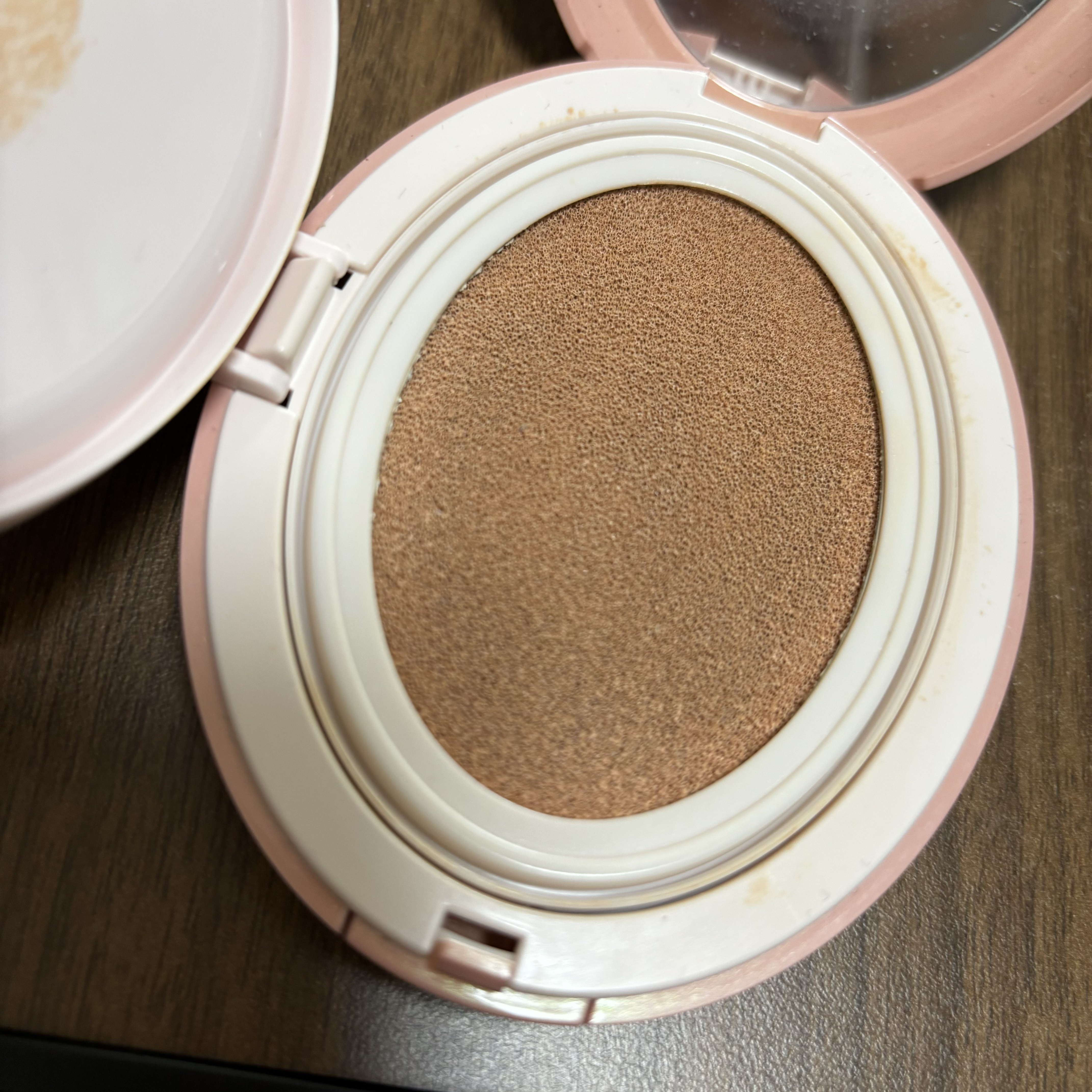 マスクフィットオールカバークッション 21N アイボリー/TIRTIR(ティルティル)/クッションファンデーションを使ったクチコミ（3枚目）