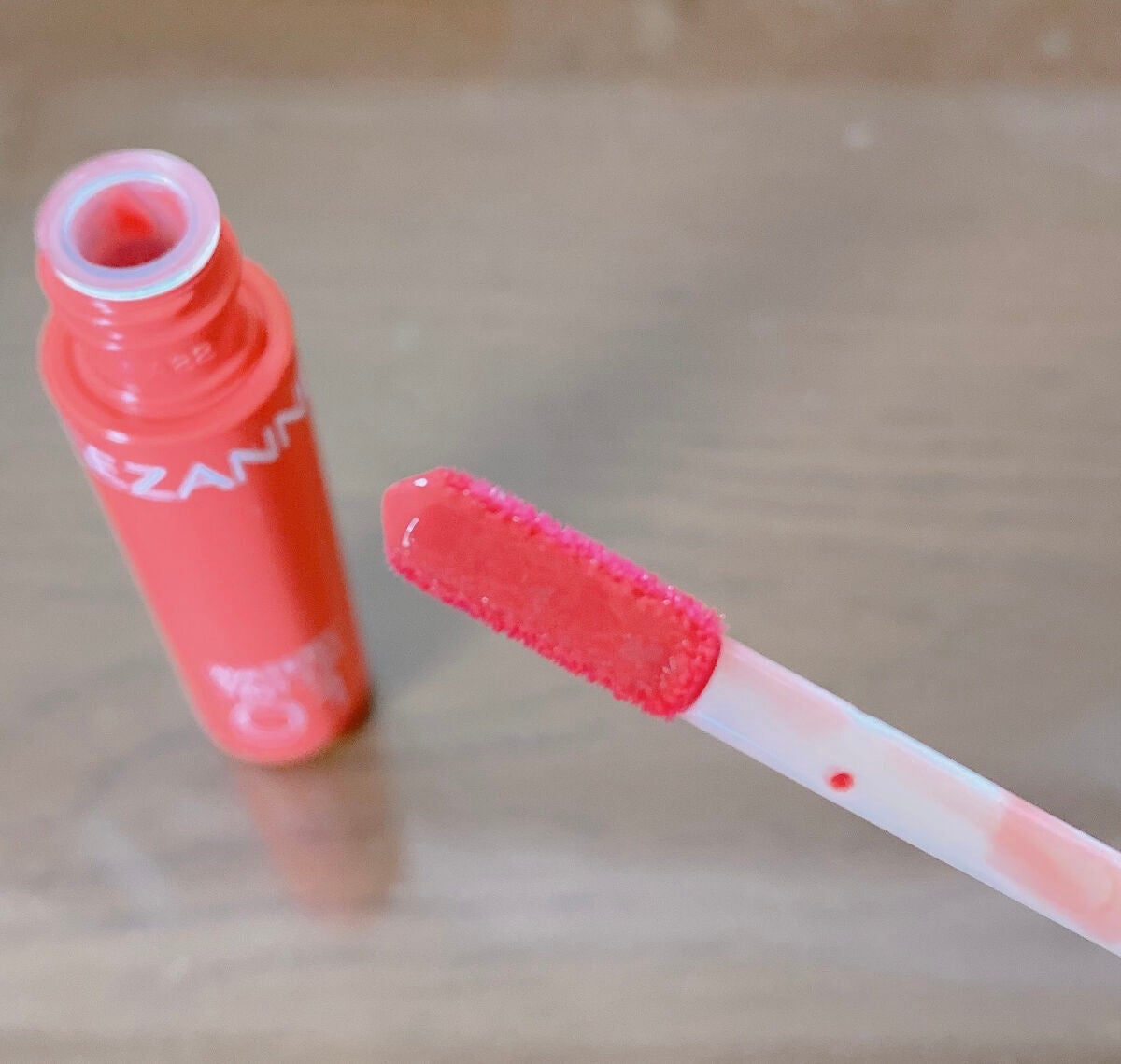 ウォータリーティントリップ/CEZANNE/リップティントを使ったクチコミ(2枚目)