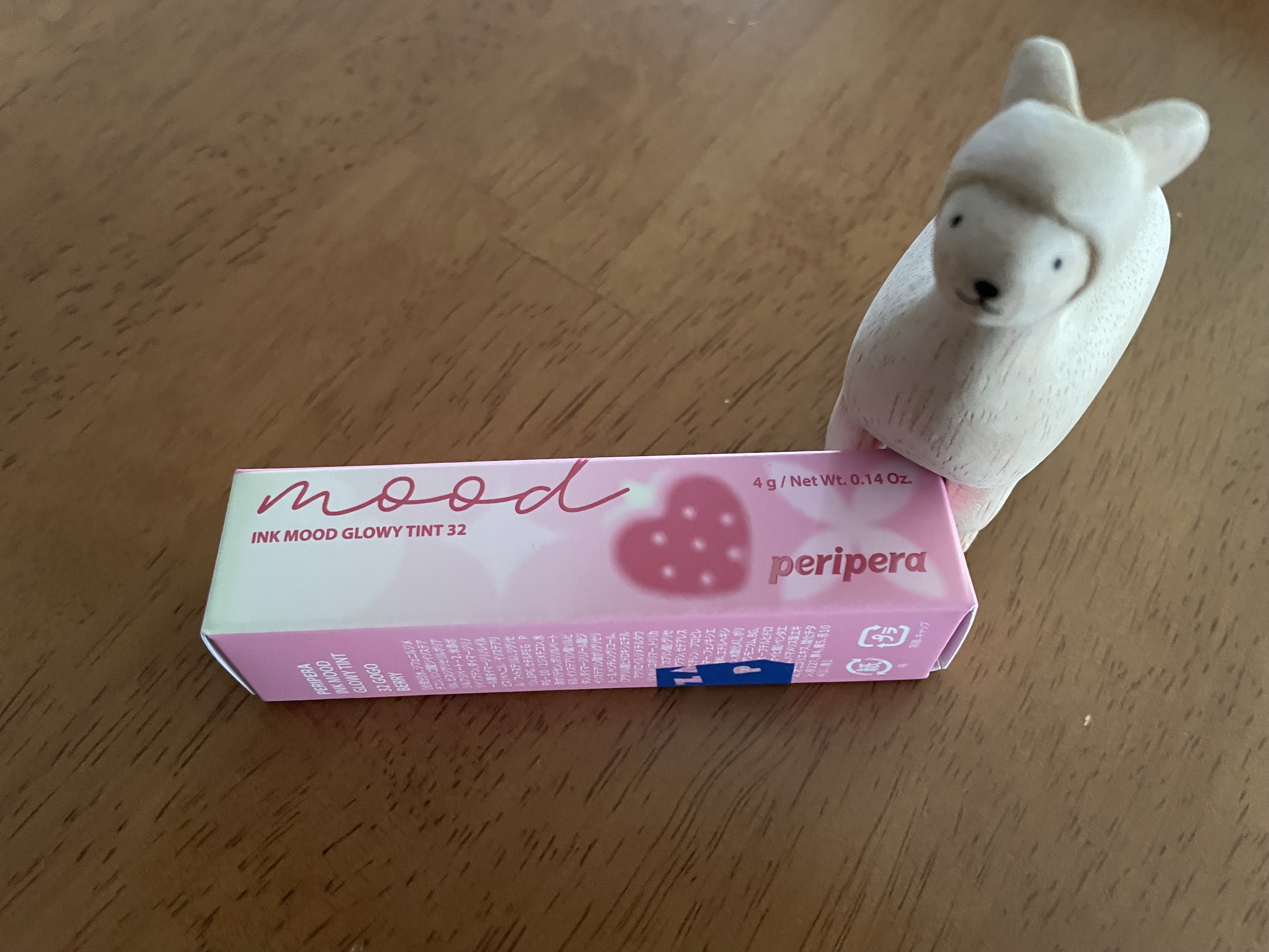 ペリペラ インク ムード グロイ ティント 32 行くよモーブいちご/PERIPERA/リップティントを使ったクチコミ（1枚目）