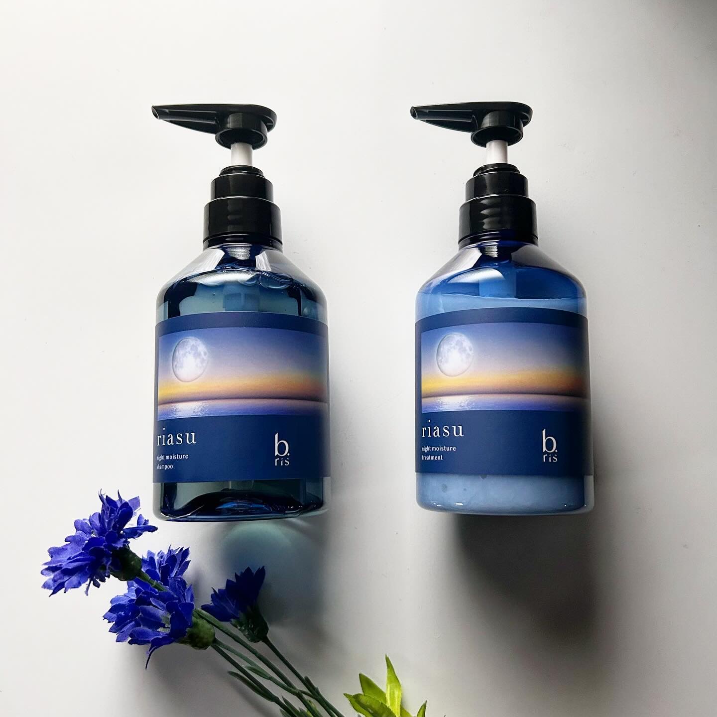 リアス ナイト モイスチャー シャンプー/トリートメント シトラスハーブの⾹り トリートメント 380g/riasu/市販シャンプーを使ったクチコミ（1枚目）